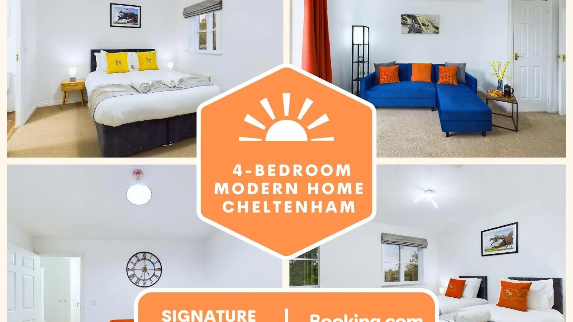 Signature Stays Accomodation - Cheltenham - 4-Bed With Parking - Ideal For Contractors & Long Stays GLOUCESTERSHIRE